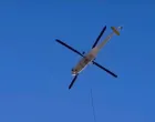 Helikopter dostavlja klima uređaj u Sarajevu/Facebook 