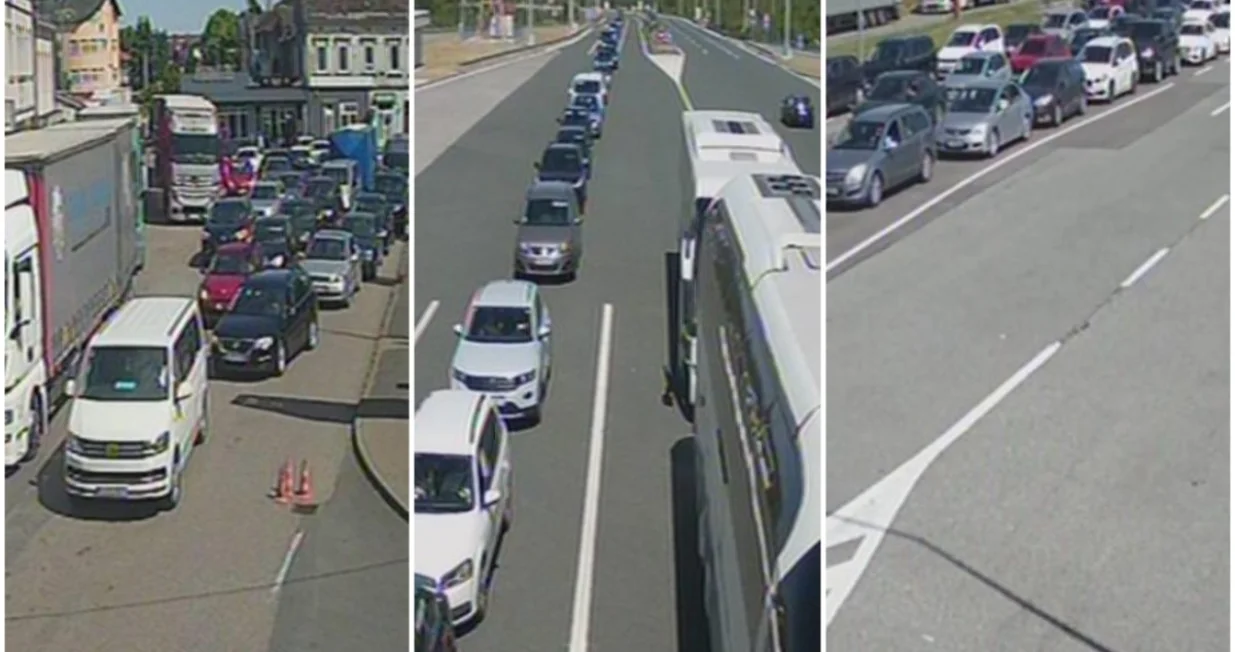 Kolone vozila/Printscreen/BIHAMK//