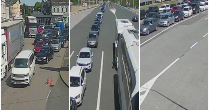 Kolone vozila/Printscreen/BIHAMK//