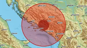 Zabilježen novi potres u BiH/EMSC/X.com//