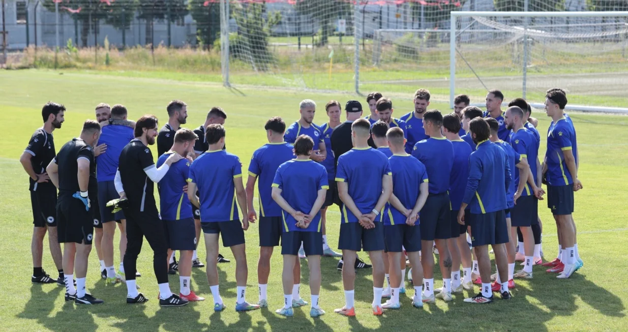 Trening reprezentacije BiH