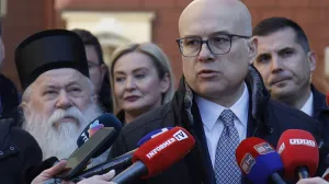 Miloš Vučević premijer Srbije u ostavci, Saborna crkva u Sarajevu/Senad Gubelić