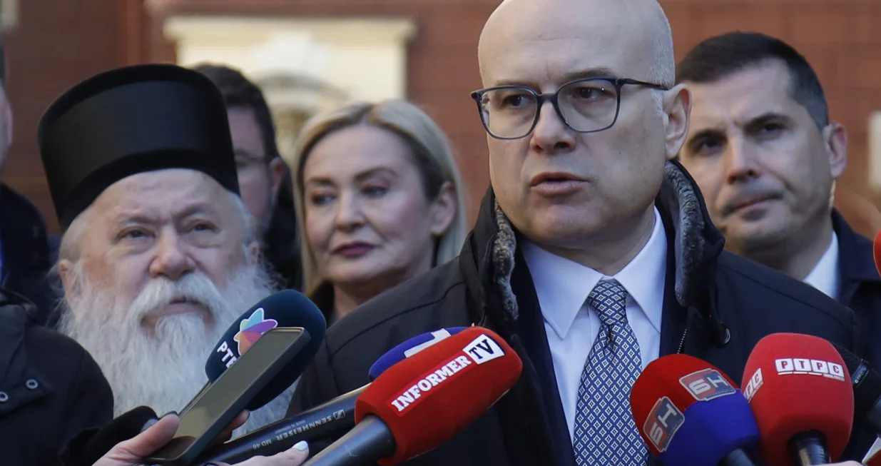 Miloš Vučević premijer Srbije u ostavci, Saborna crkva u Sarajevu/Senad Gubelić