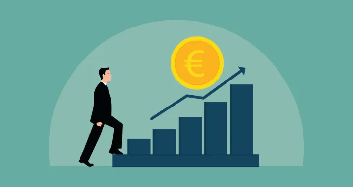 Plata, rast plate ilustracija/