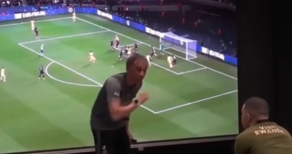 Luis Enrique i Kylian Mbappe