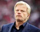 epa10099117 Bayern's chairman of the board Oliver Kahn reacts prior to the DFL Supercup 2022 soccer match between RB Leipzig and FC Bayern Muenchen in Leipzig, Germany, 30 July 2022. EPA/CLEMENS BILAN CONDITIONS - ATTENTION: The DFL regulations prohibit any use of photographs as image sequences and/or quasi-video.