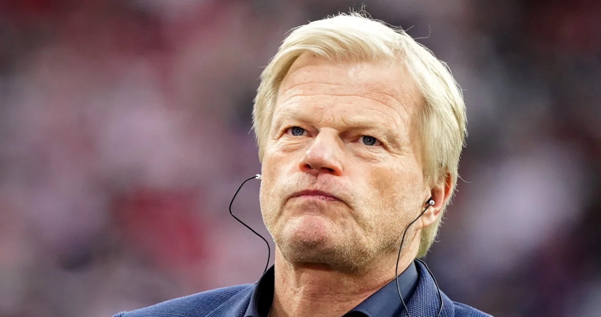epa10099117 Bayern's chairman of the board Oliver Kahn reacts prior to the DFL Supercup 2022 soccer match between RB Leipzig and FC Bayern Muenchen in Leipzig, Germany, 30 July 2022. EPA/CLEMENS BILAN CONDITIONS - ATTENTION: The DFL regulations prohibit any use of photographs as image sequences and/or quasi-video.