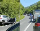 Srednje, nesreća, sudar autobus i auto, 2 povrijeđenih/Viber