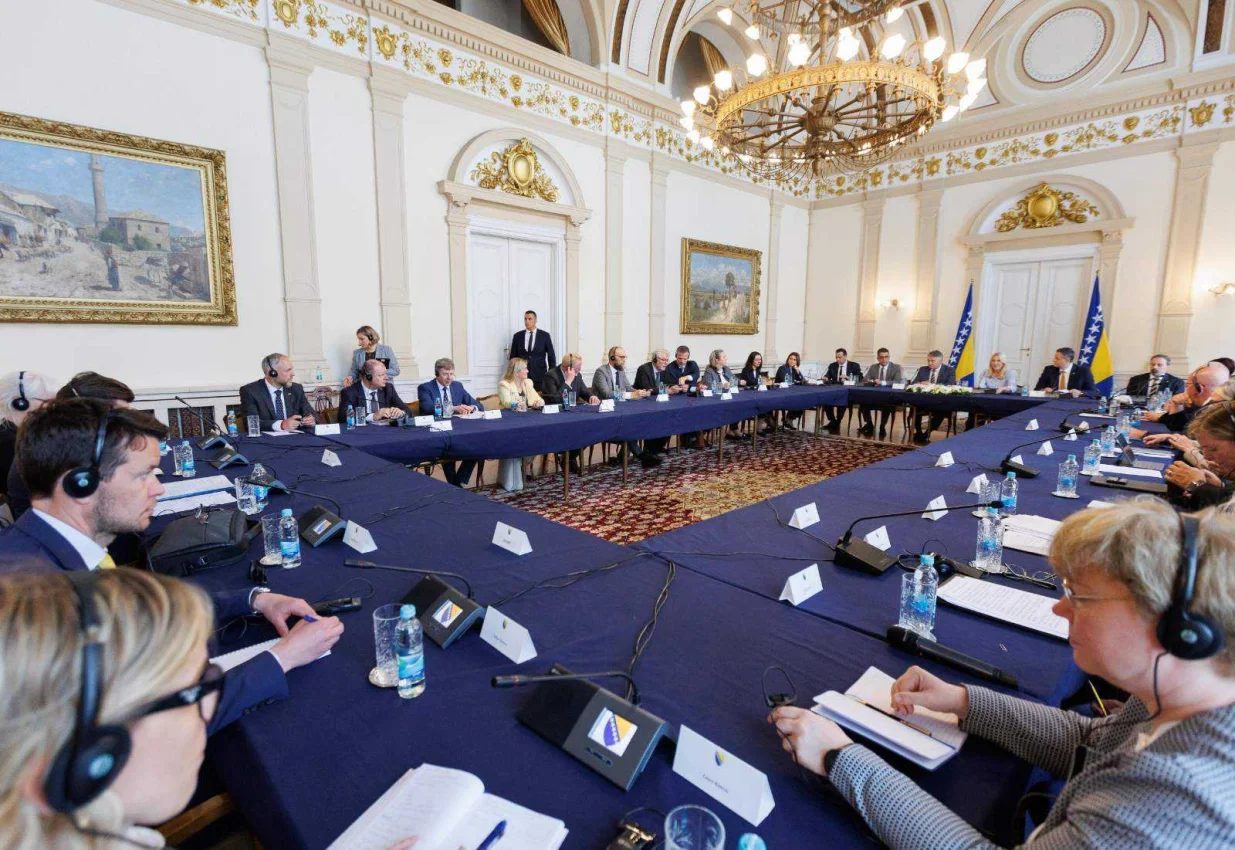 sastanak Predsjedništva Bosne i Hercegovine sa predsjednicima i potpredsjednicima parlamenata nordijskih i baltičkih zemalja (NB8)/