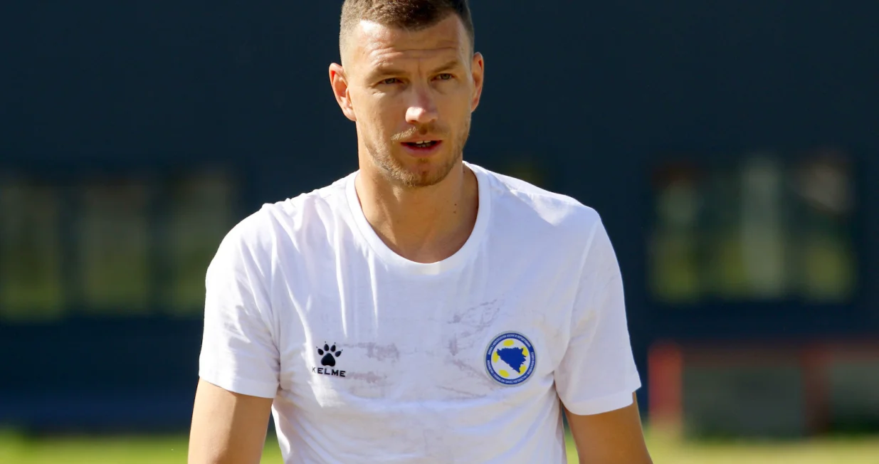 Edin Džeko (FOTO: Sanel Konjhodžić/Sport1)