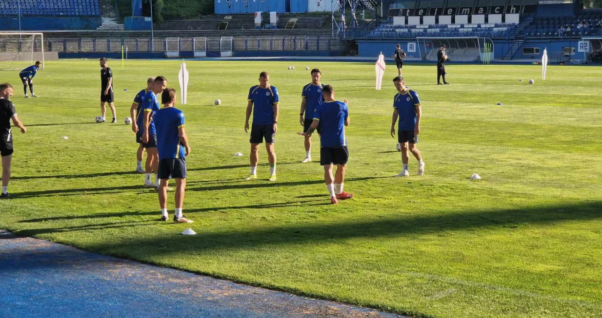 Trening na Grbavici (FOTO: Sport1.ba)