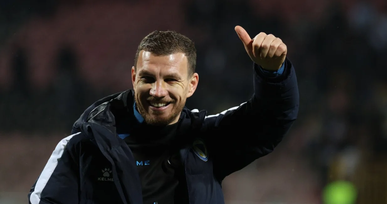 Edin Džeko (FOTO: N/FS BiH)