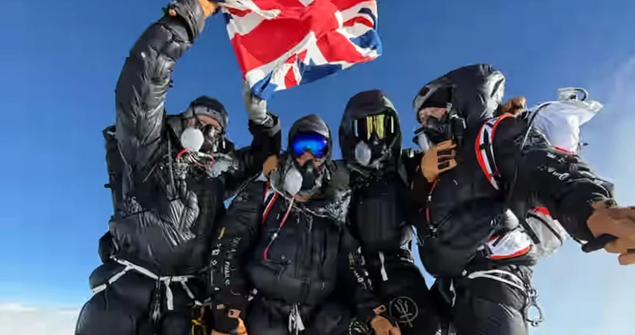 Četvorica britanskih penjača/