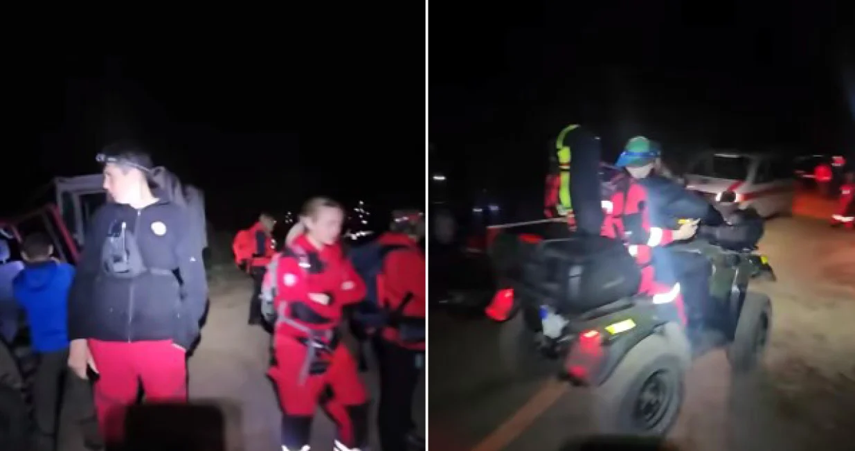 gss, spašavanje, noć, noćna akcija/Facebook/Facebook 