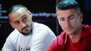 Mersudin Ahmetović i Amer Dupovac (FOTO: Damir Deljo/Oslobođenje)