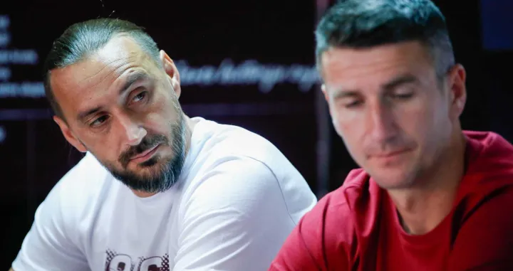 Mersudin Ahmetović i Amer Dupovac (FOTO: Damir Deljo/Oslobođenje)