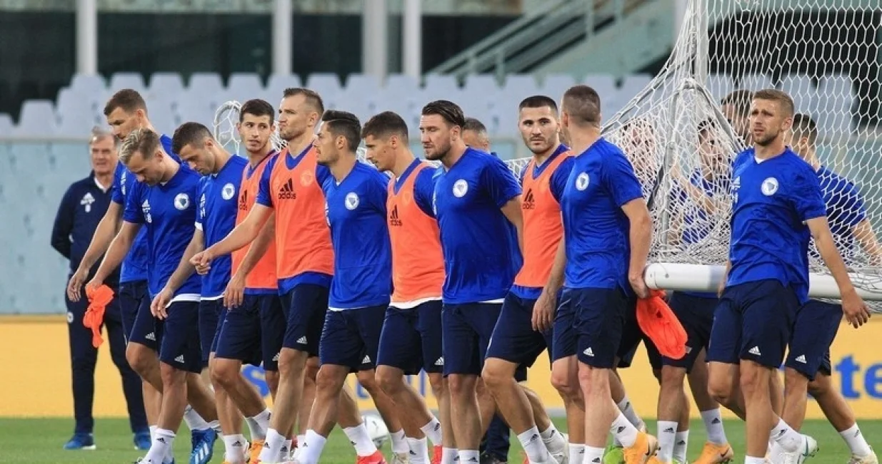 Trening reprezentacije BiH pred susret sa Italijom, Eldar Ćivić