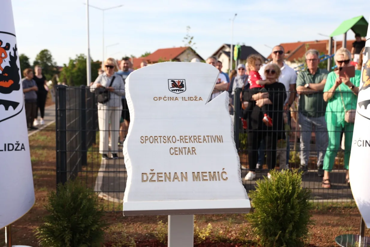 Na Ilidži svečano otvoren Sportsko-rekreativni centar "Dženan Memić"//