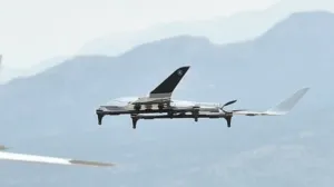 Dron Vojske Crne Gore na aerodromu u Podgorici//