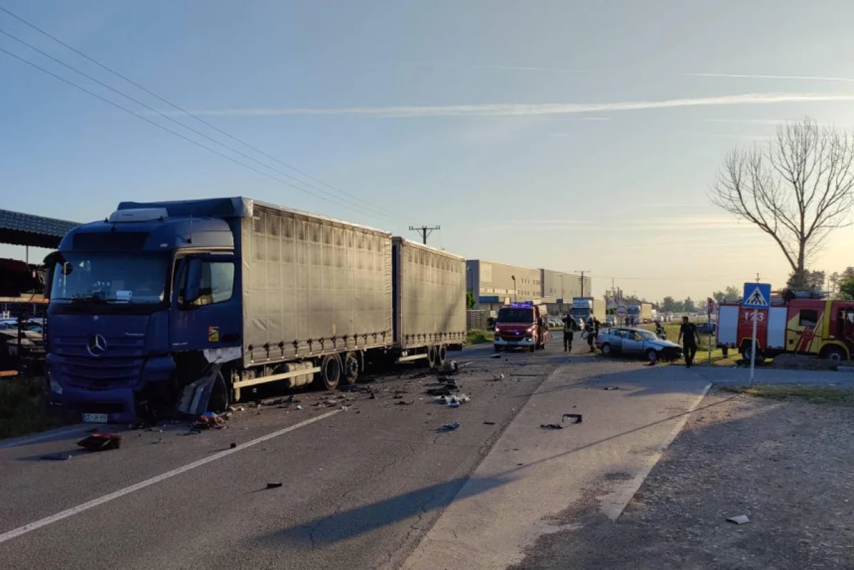 bijeljina nesreća, sudar, ima povrijeđenih, sudarkamiona i auta/Bn Tv