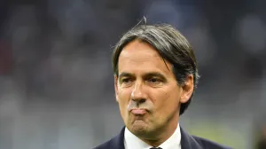 Soccer Football - Serie A - Inter Milan v Lazio - San Siro, Milan, Italy - May 18, 2025 Inter Milan coach Simone Inzaghi before the match REUTERS/Massimo Pinca