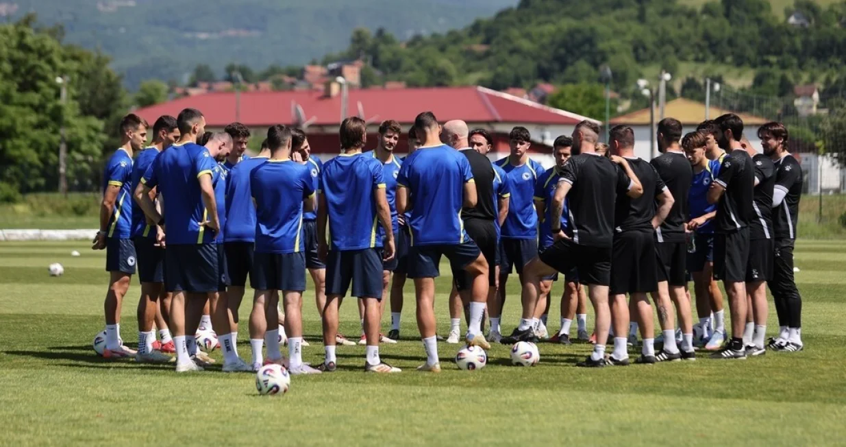 Trening fudbalske reprezentacije BiH