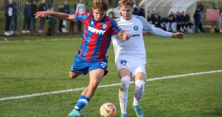 Nino Milić na utakmici protiv Hajduka (FOTO: Srecko Niketic/PIXSELL)