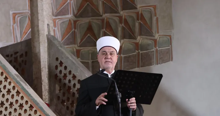 Husein ef. Kavazović, reis, hutba, Bajram, Begova džamija/Amel Emric