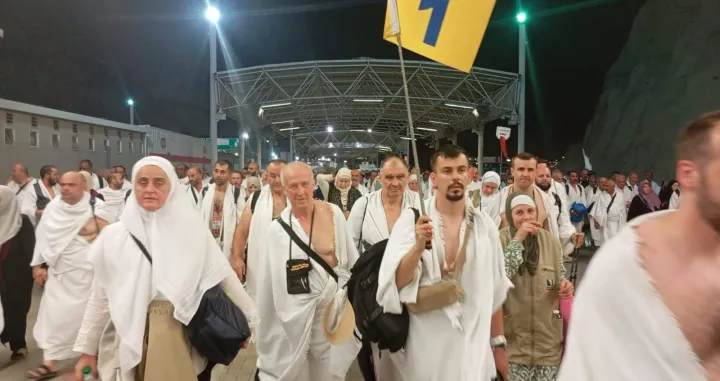 Hadž, obavljanje hadža, hadžije iz BiH/Mina