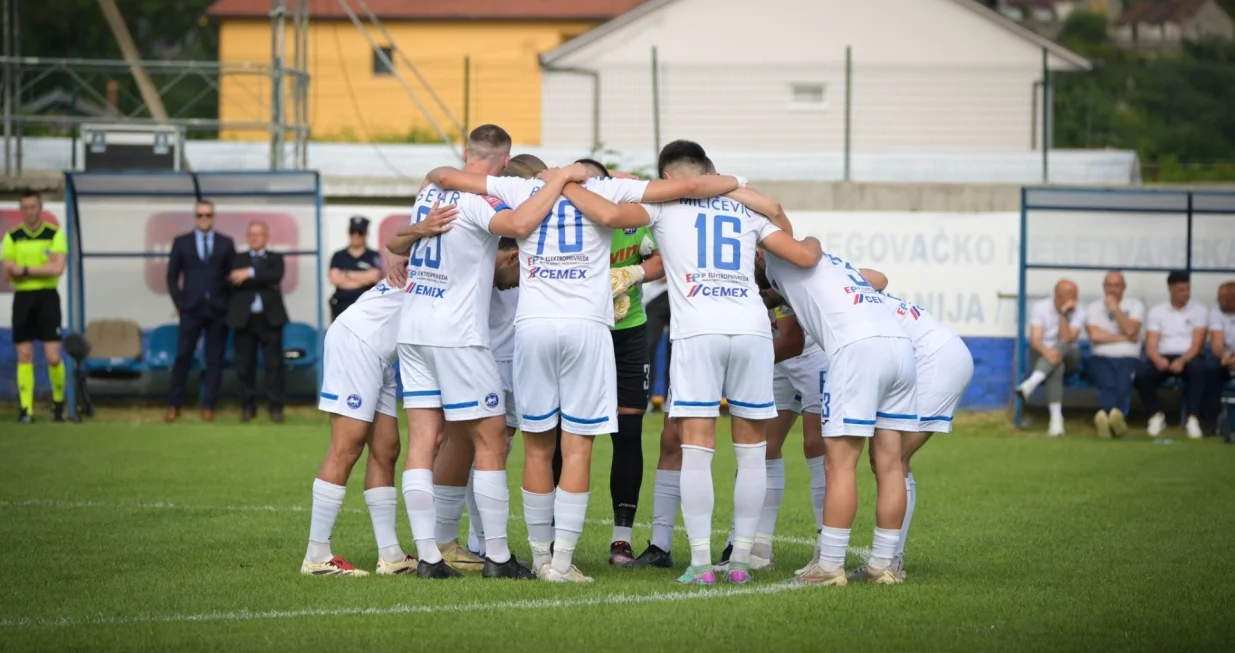 Igrači GOŠK-a (FOTO: Facebook/NK GOŠK)