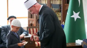 Bajramski prijem kod reisa Huseina ef. Kavazovića/Damir Deljo