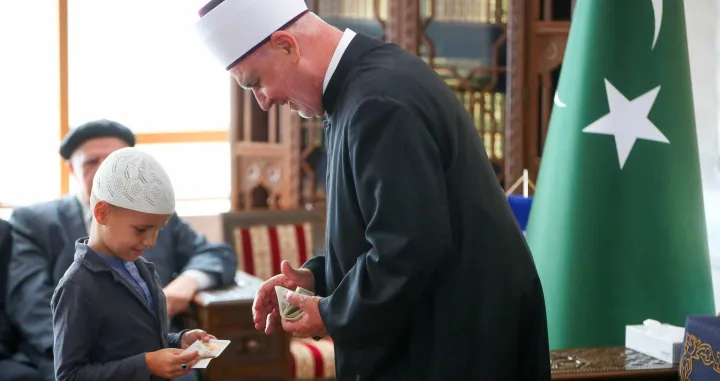 Bajramski prijem kod reisa Huseina ef. Kavazovića/Damir Deljo