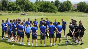 Reprezentacija Bosne i Hercegovine trening 