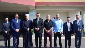 Denis Bećirović u Doboju/Predsjedništvo BiH//