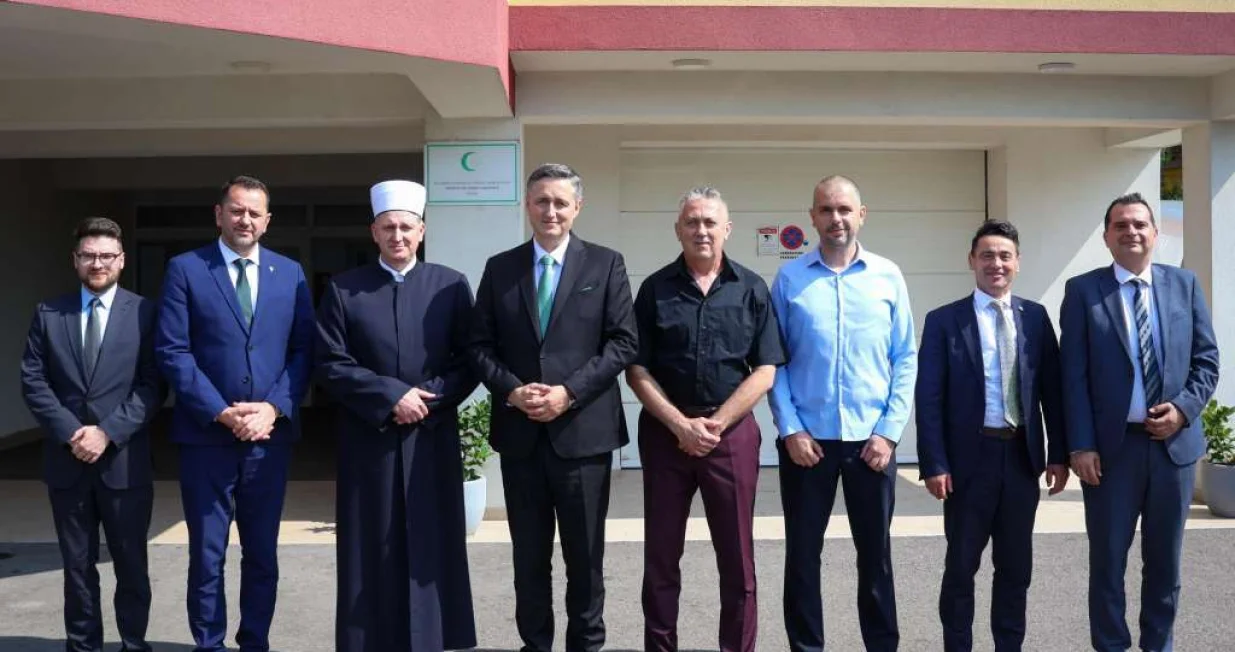 Denis Bećirović u Doboju/Predsjedništvo BiH//