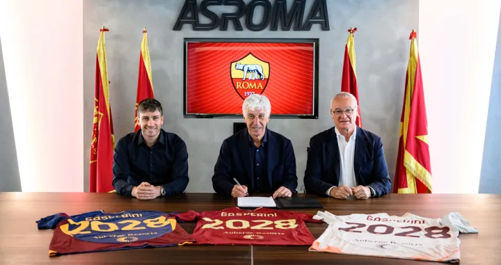 Gasperini je novi trener Rome (FOTO: AS Roma)