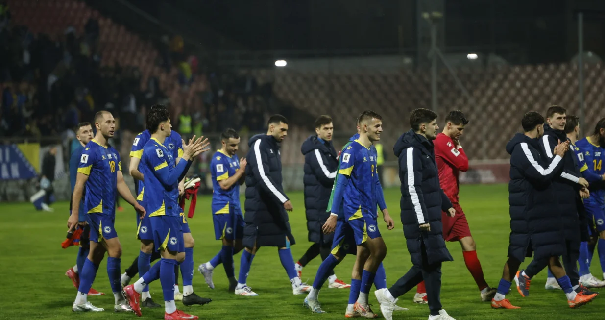 Fudbalska reprezentacija BiH - Kipar (FOTO: Damir Deljo/Oslobođenje)