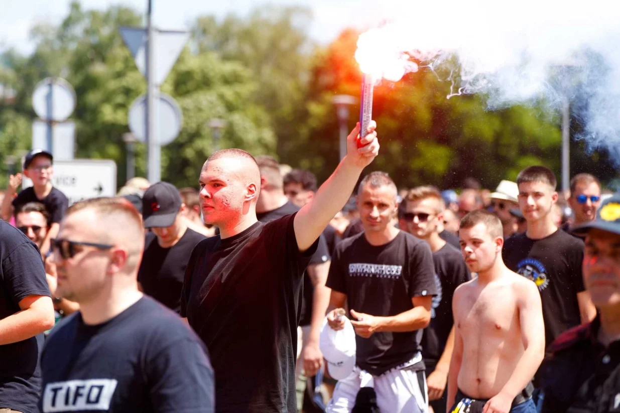 Korteo BH Fanaticosa (FOTO: Damir Deljo/Oslobođenje)