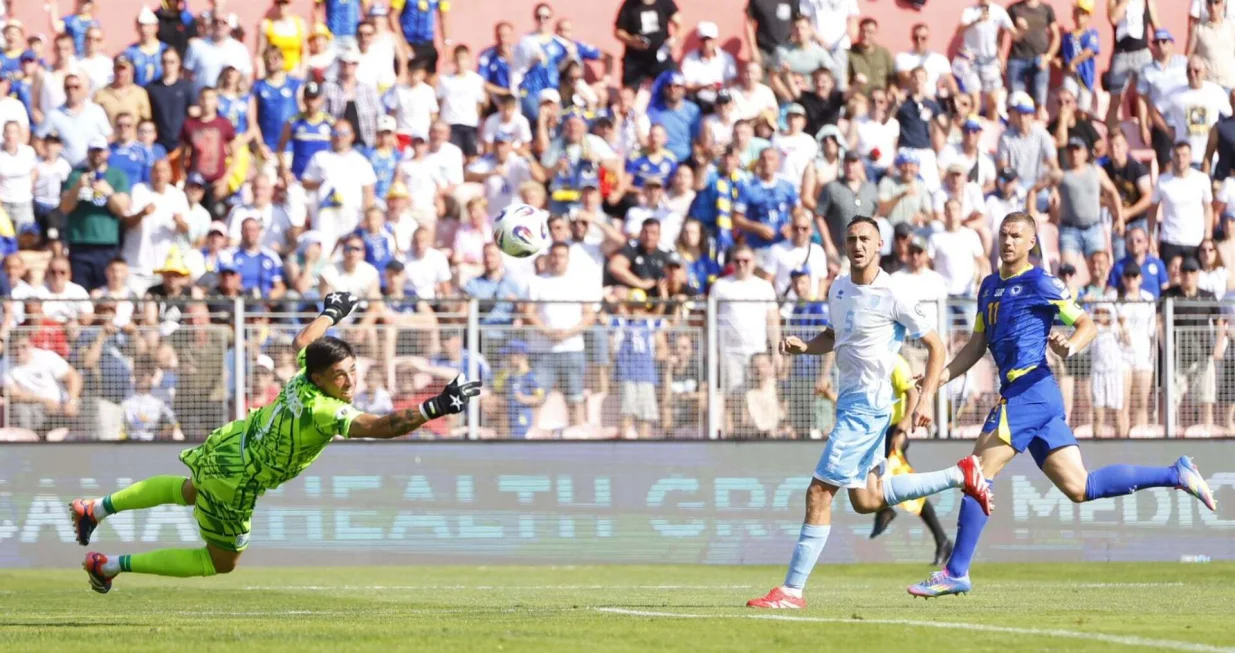 Edin Džeko (FOTO: Oslobođenje/Damir Deljo)