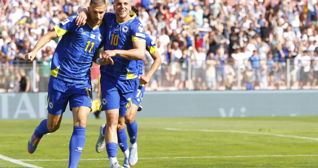 Edin Džeko (FOTO: Damir Deljo/Oslobođenje)