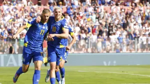 Edin Džeko (FOTO: Damir Deljo/Oslobođenje)