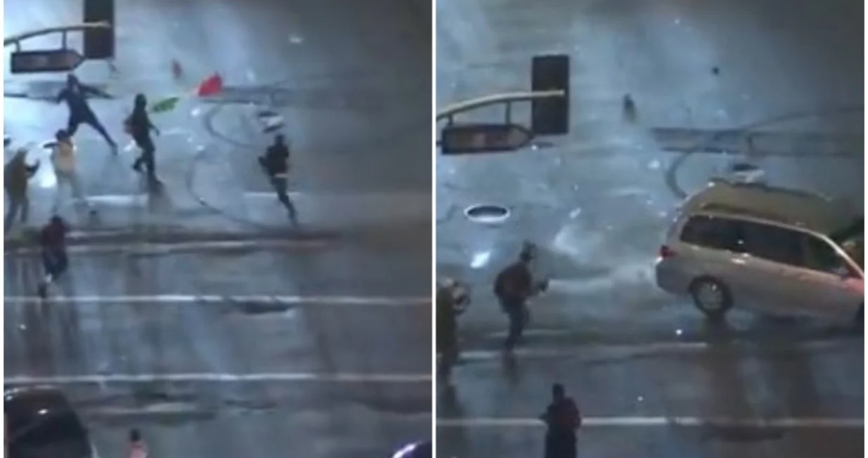 Haos na ulicama/Printscreen/X.com//