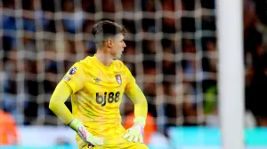 Soccer Football - Premier League - Manchester City v AFC Bournemouth - Etihad Stadium, Manchester, Britain - May 20, 2025 AFC Bournemouth's Kepa Arrizabalaga looks dejected after Manchester City's Nicolas Gonzalez scores their third goal REUTERS/Scott Heppell EDITORIAL USE ONLY. NO USE WITH UNAUTHORIZED AUDIO, VIDEO, DATA, FIXTURE LISTS, CLUB/LEAGUE LOGOS OR 'LIVE' SERVICES. ONLINE IN-MATCH USE LIMITED TO 120 IMAGES, NO VIDEO EMULATION. NO USE IN BETTING, GAMES OR SINGLE CLUB/LEAGUE/PLAYER PUBLICATIONS. PLEASE CONTACT YOUR ACCOUNT REPRESENTATIVE FOR FURTHER DETAILS..