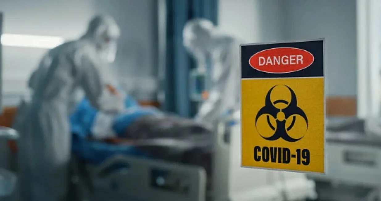 koronavirus ilustracija/