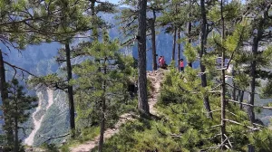 Vidikovac iznad planinarske kuće Žlijeb/Oslobođenje