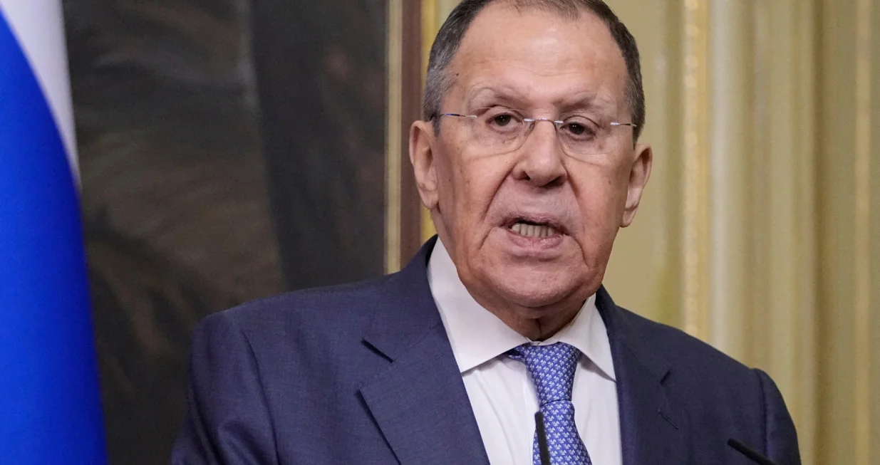 FILE PHOTO: Russian Foreign Minister Sergei Lavrov speaks during a press conference following a meeting with Turkish Foreign Minister Hakan Fidan in Moscow, Russia, May 27, 2025. Pavel Bednyakov/Pool via REUTERS/File Photo/Pavel Bednyakov