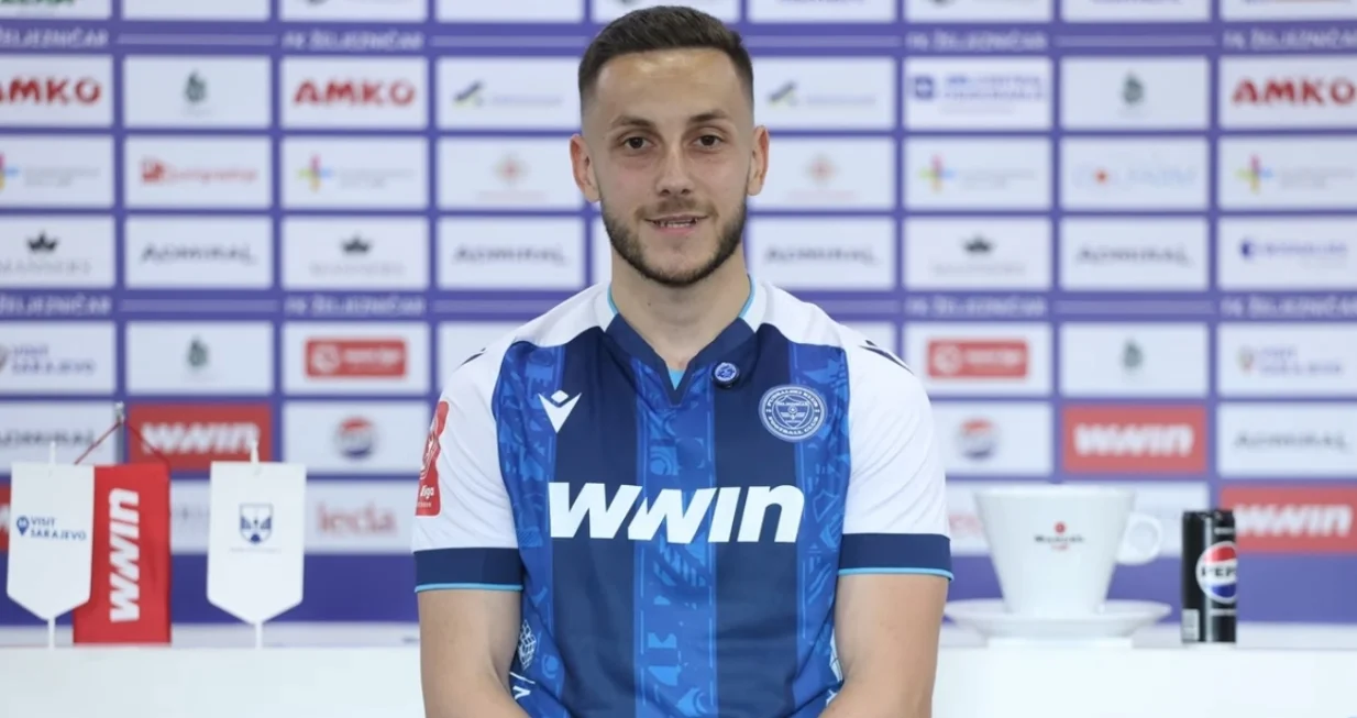 Enes Alić (FOTO: FK Željezničar - Screenshot)