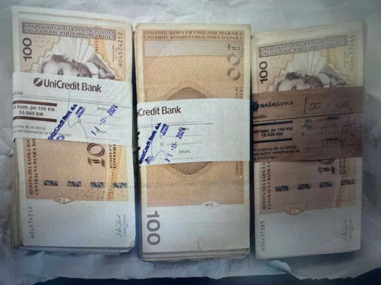 milan miličević, novac, zaplijena/