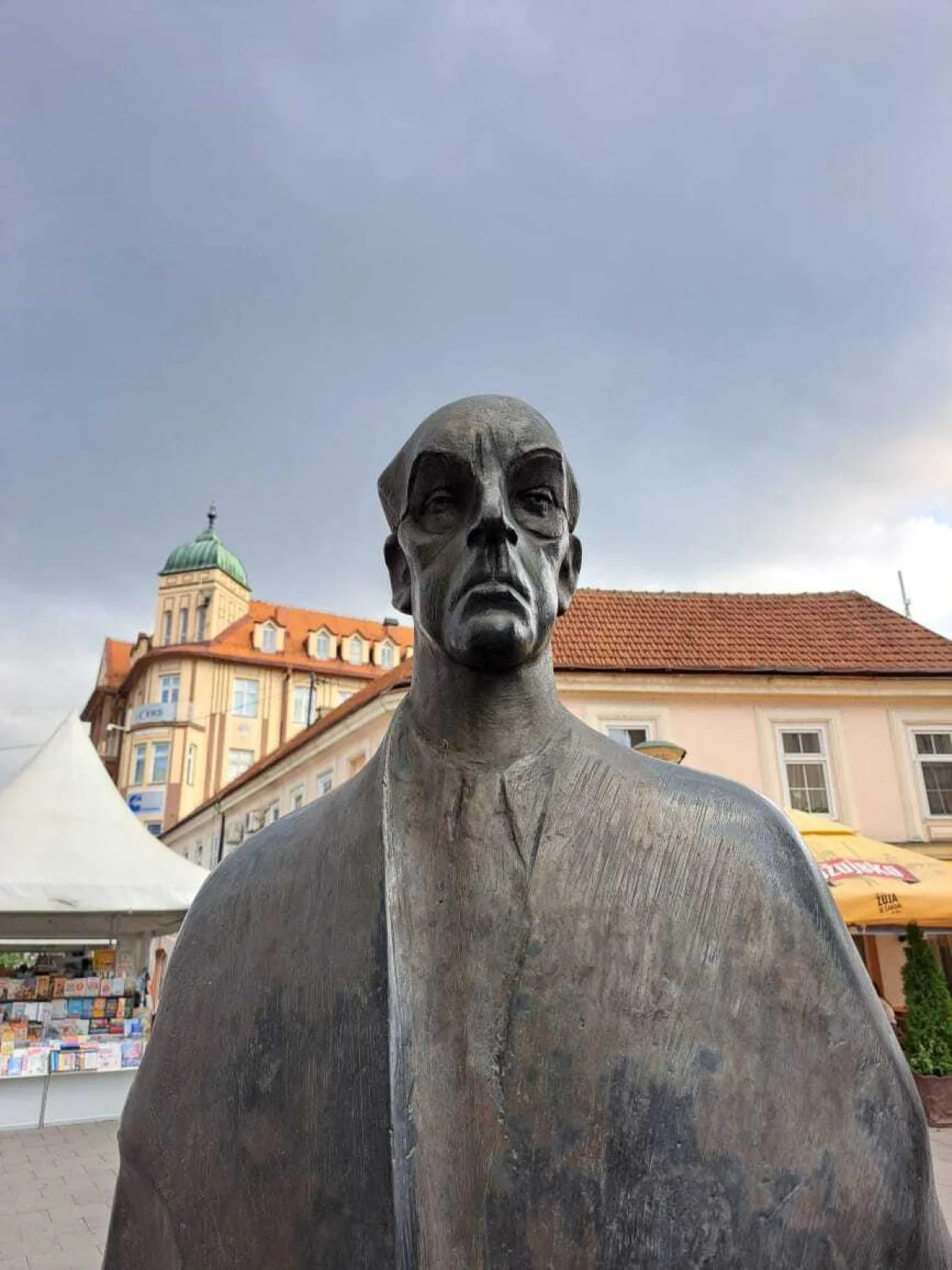 Spomenik Meši Selimoviću u Tuzli/