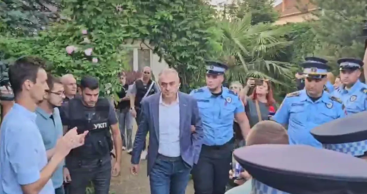 milan miličević, sds, privođenje, hapšenje, policija, teslić/Screenshot